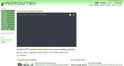 Desktop Screenshot of agrowtek.com